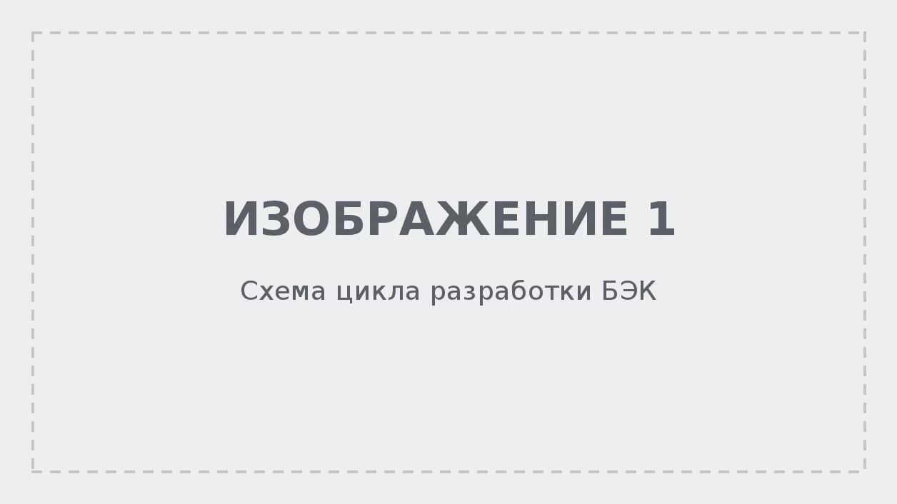 Цикл разработки БЭК: от концепции до натурных испытаний